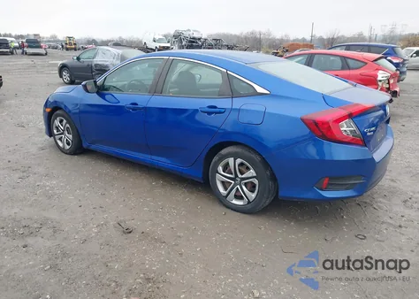 2017 Honda Civic Lx from USA, damaged, VIN 19XFC2F50HE210049